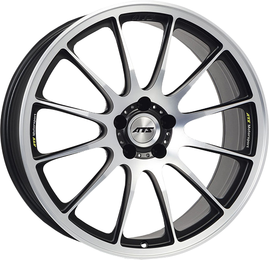 ATS WHEELS GRID PRO zwart mat gepolijst