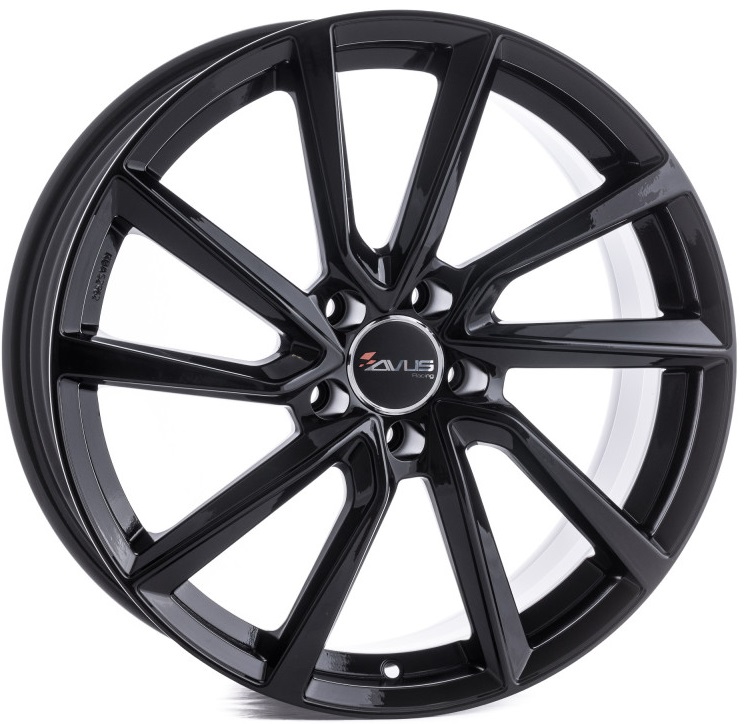 AVUS AC-518 zwart glanzend