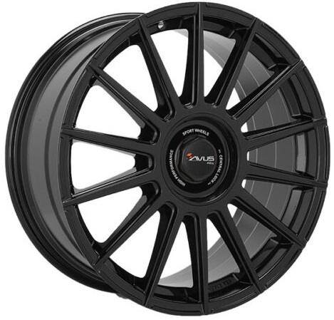 AVUS AC-M09 zwart glanzend