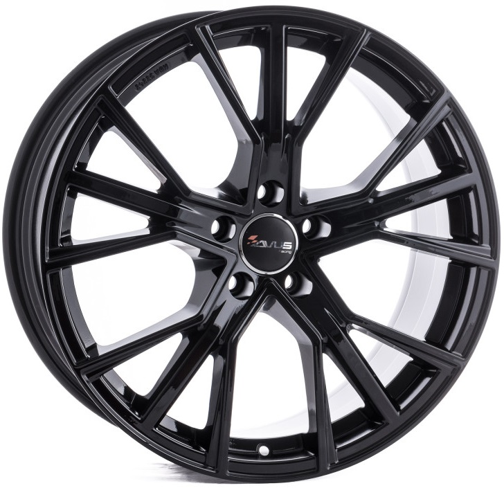 AVUS AF18 zwart glanzend