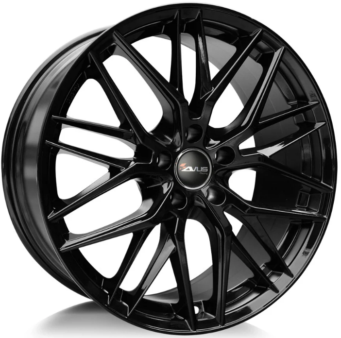 AVUS AF19 zwart glanzend