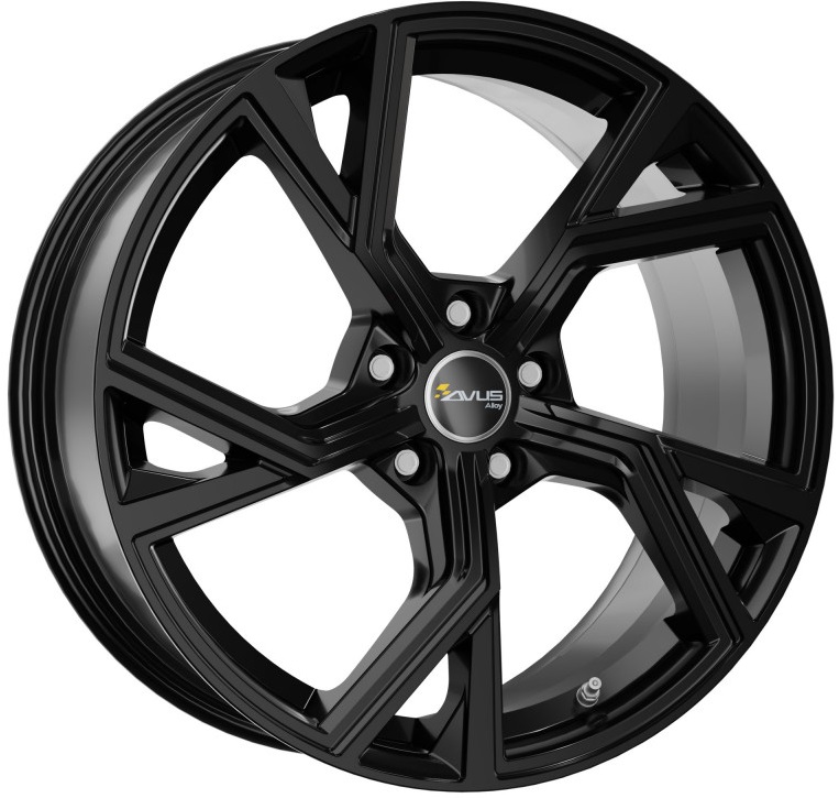 AVUS AF20 zwart glanzend
