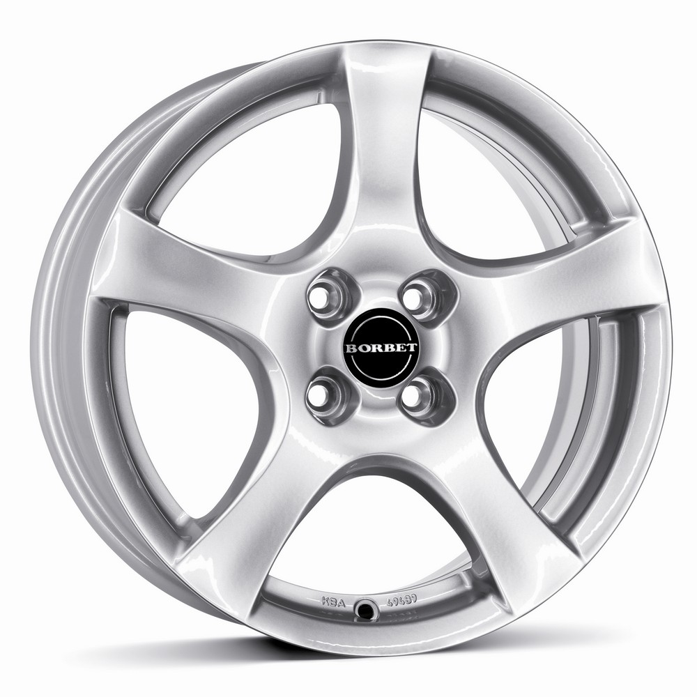 BORBET F zilver