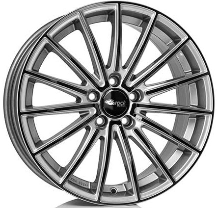 BROCK B36 zilver zwart