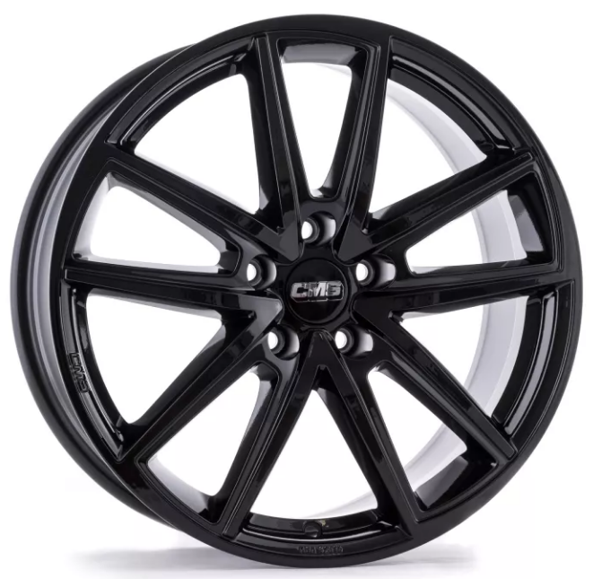 CMS WHEELS C30 zwart glanzend