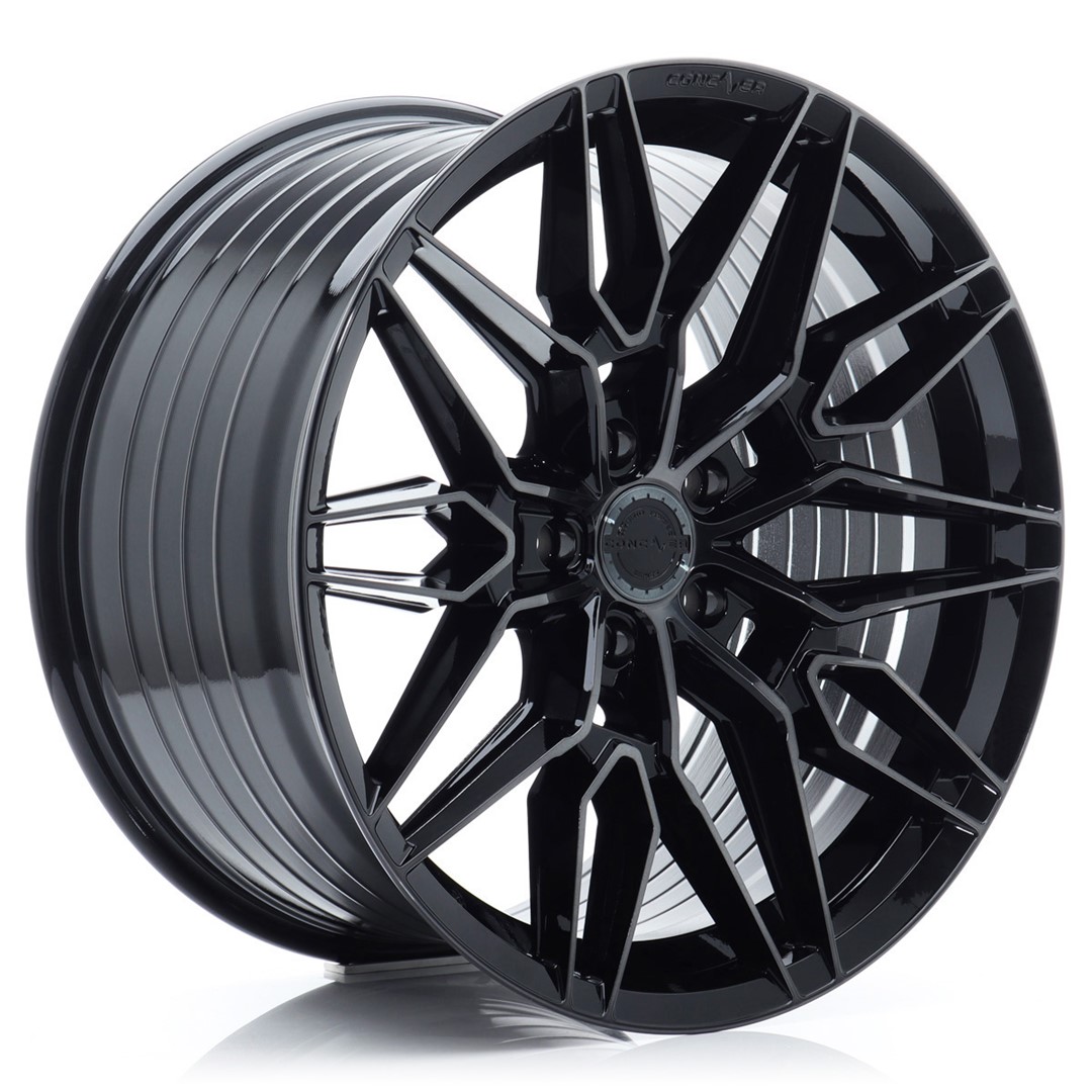 CONCAVER CVR6 zwart gepolijst