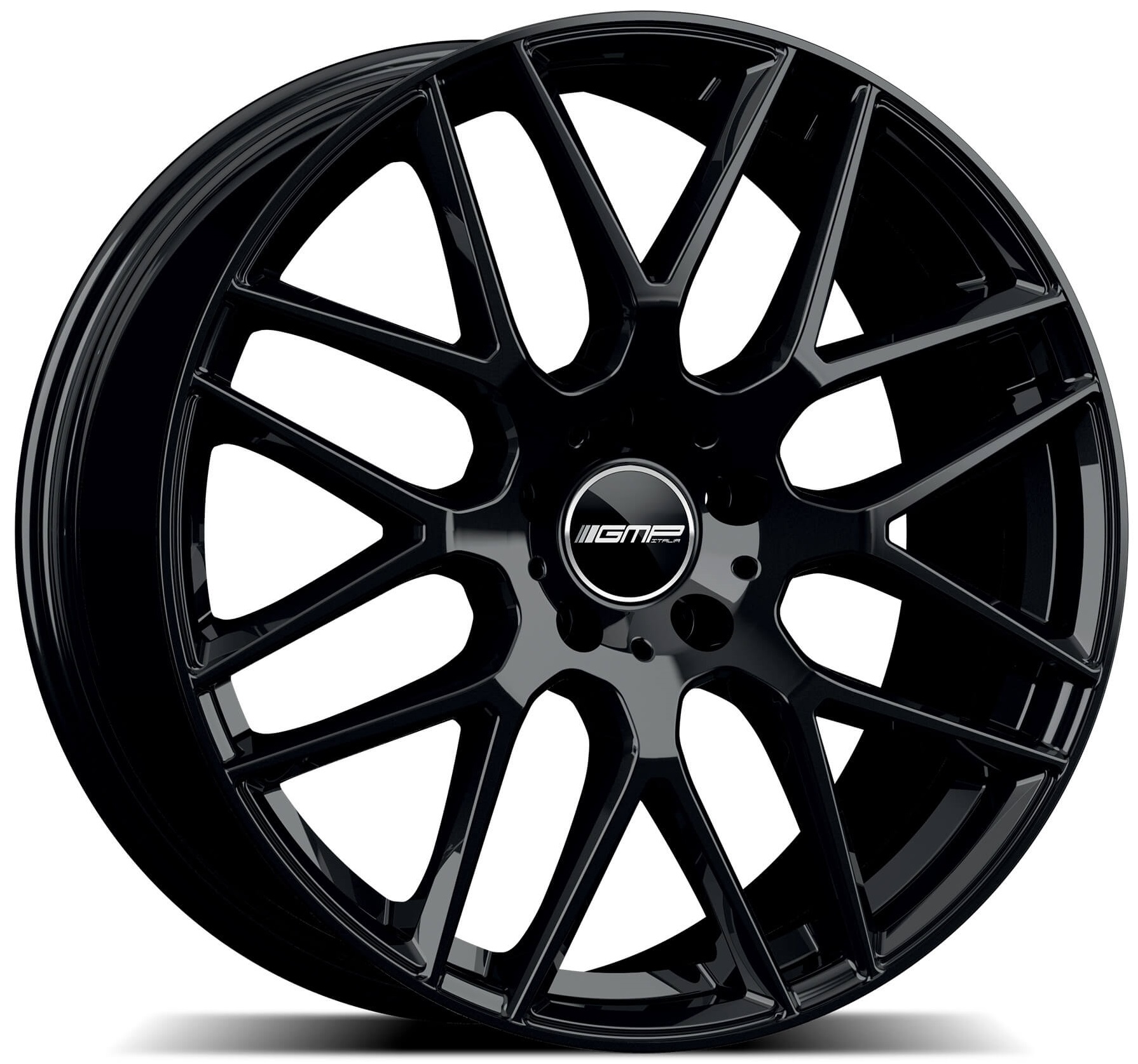 GMP WHEELS BERGHEM zwart glanzend