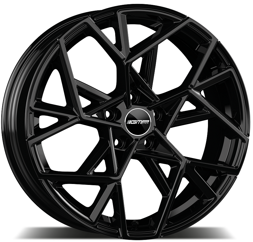 GMP WHEELS CARTESIO zwart glanzend