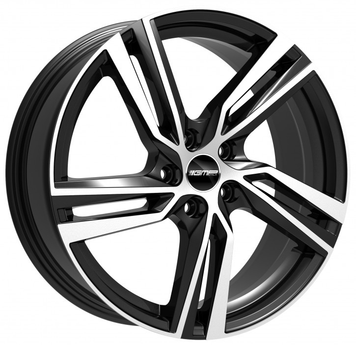 GMP WHEELS ARCAN zwart gepolijst