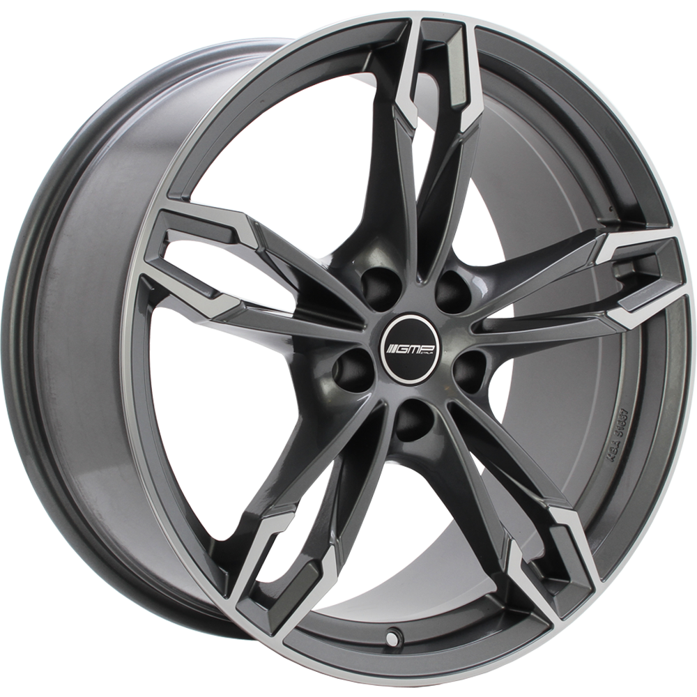 GMP WHEELS DEA antraciet gepolijst