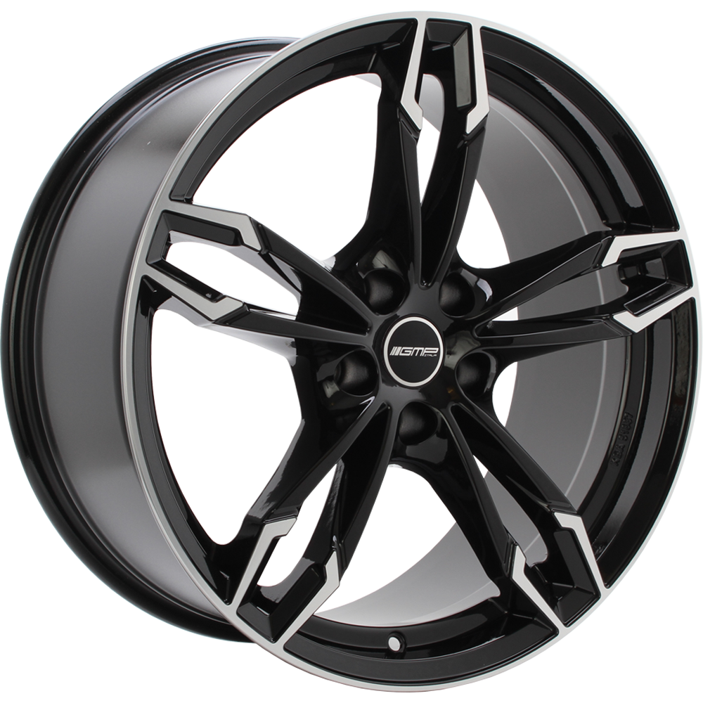 GMP WHEELS DEA zwart gepolijst