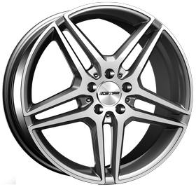 GMP WHEELS MYTHOS antraciet gepolijst
