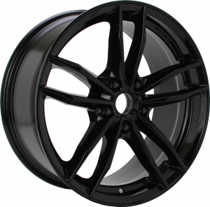 GMP WHEELS SWAN zwart glanzend