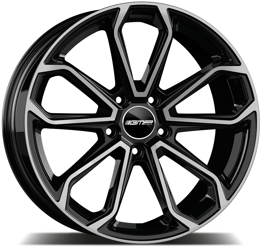 GMP WHEELS FURIOSA zwart gepolijst