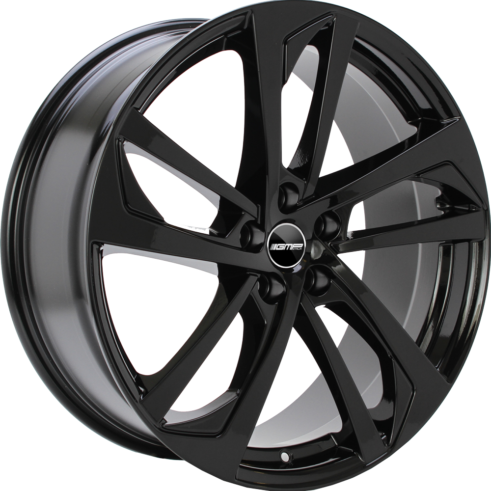 GMP WHEELS KATANA zwart glanzend