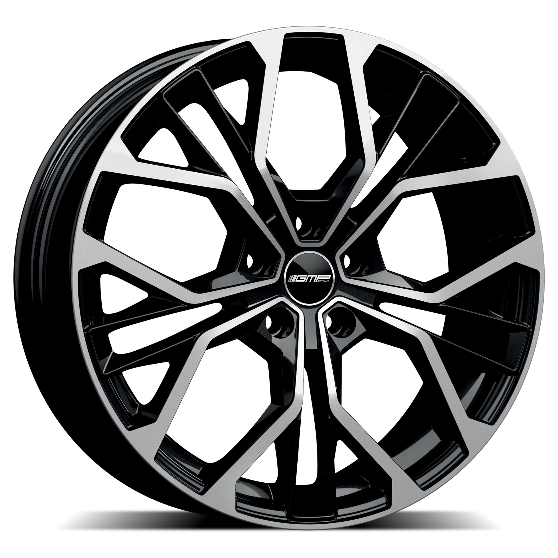 GMP WHEELS MATISSE zwart gepolijst