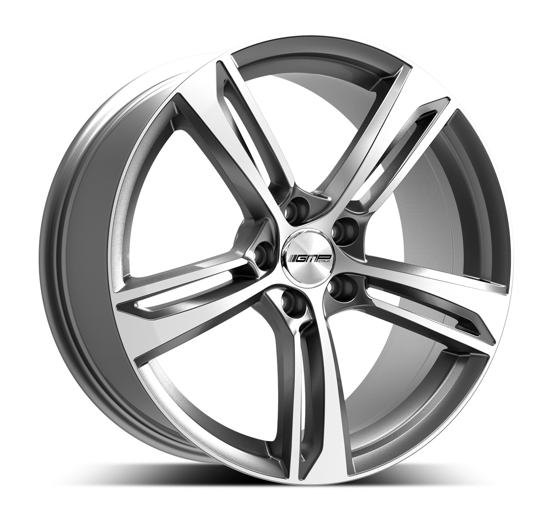 GMP WHEELS PAKY antraciet gepolijst