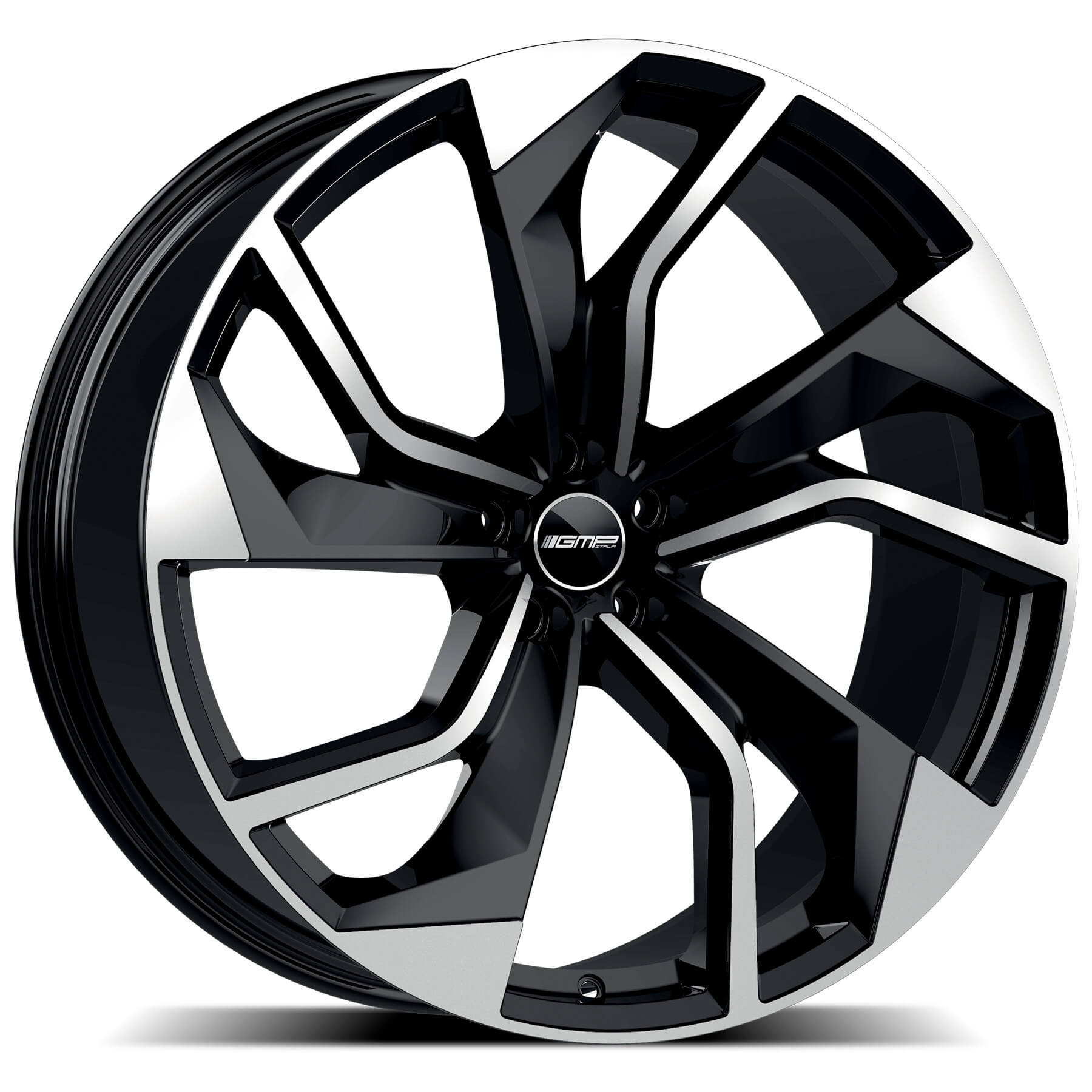 GMP WHEELS REBEL zwart gepolijst