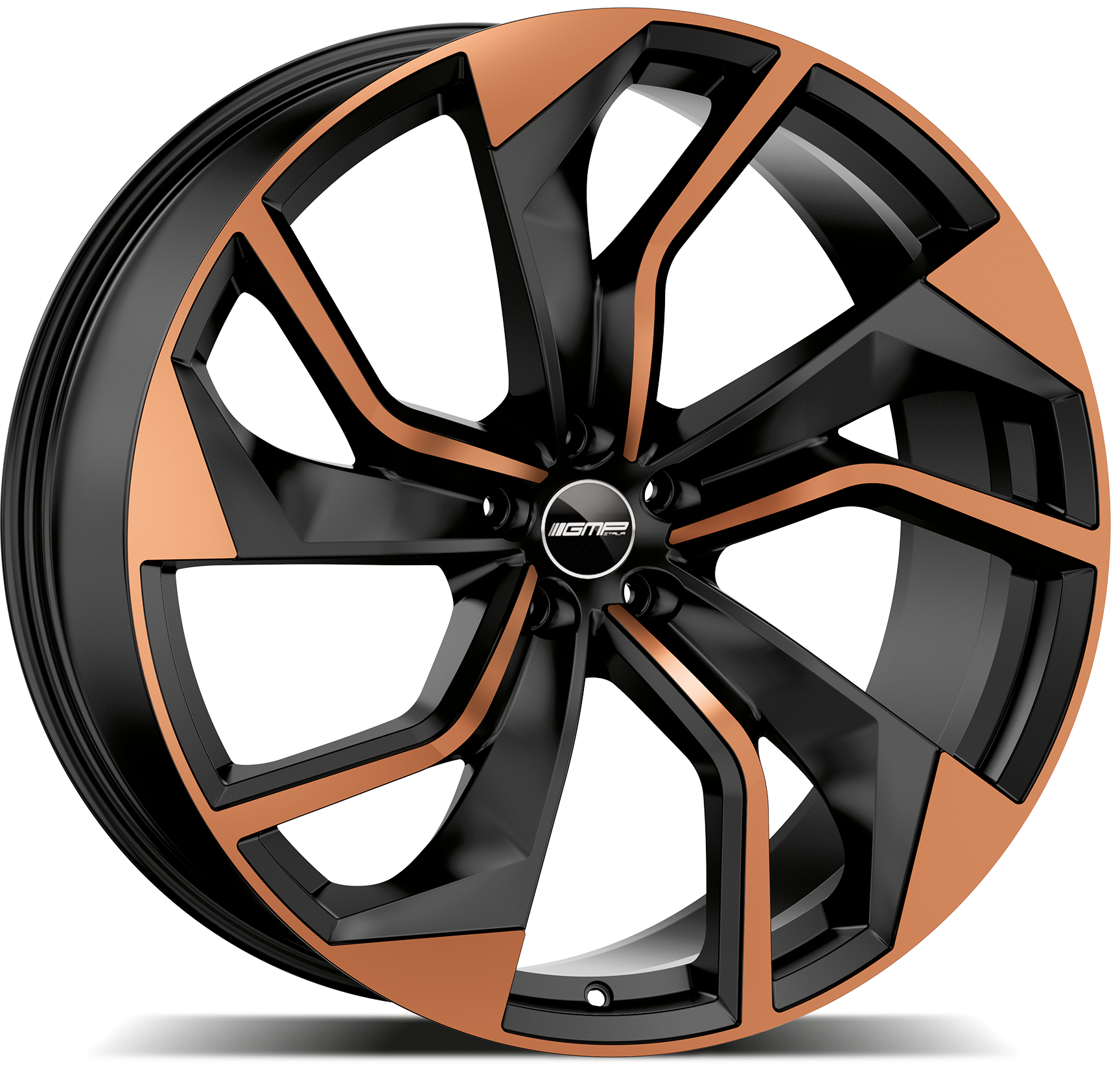 GMP WHEELS REBEL zwart brons