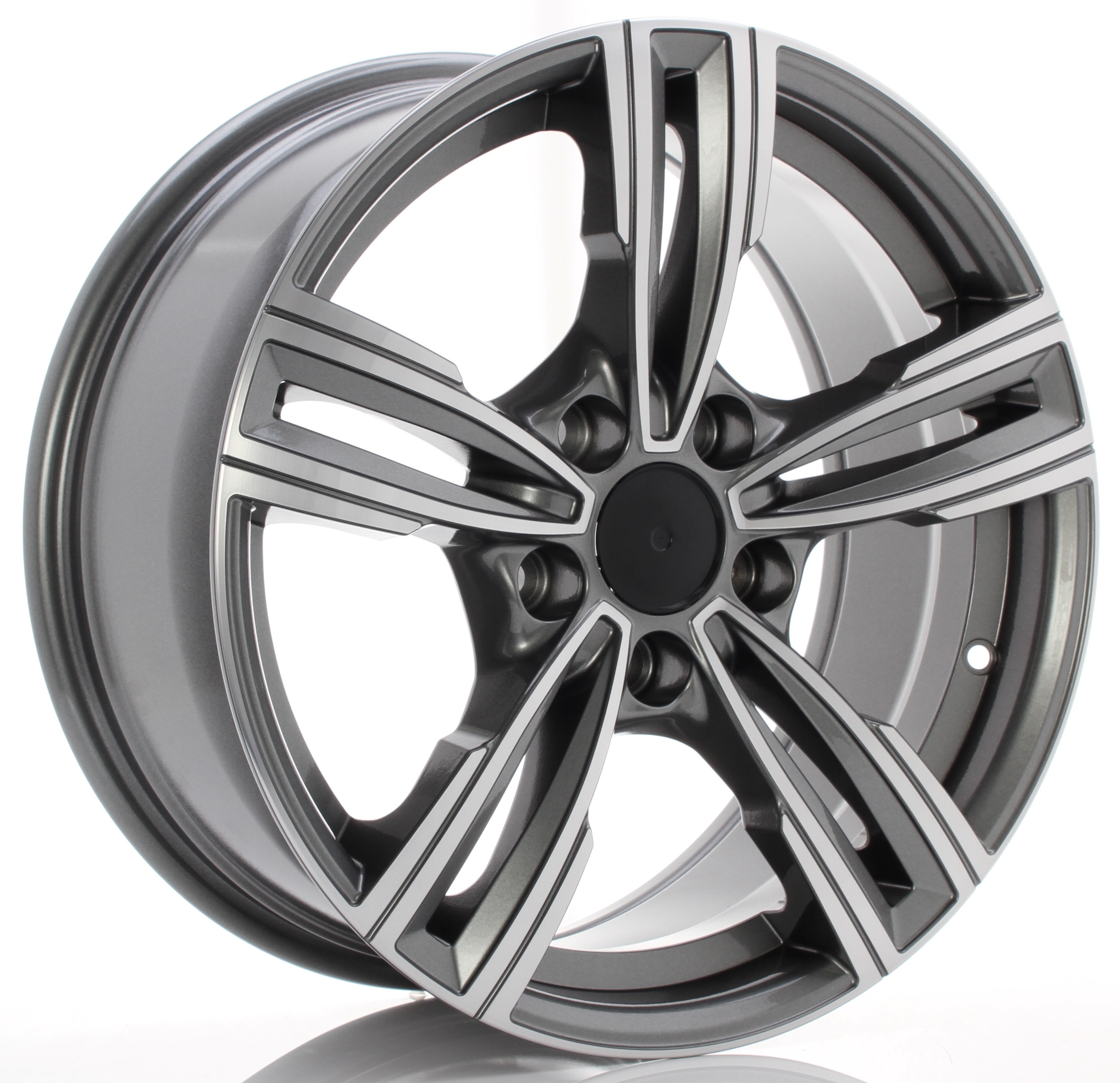 GMP WHEELS REVEN antraciet gepolijst