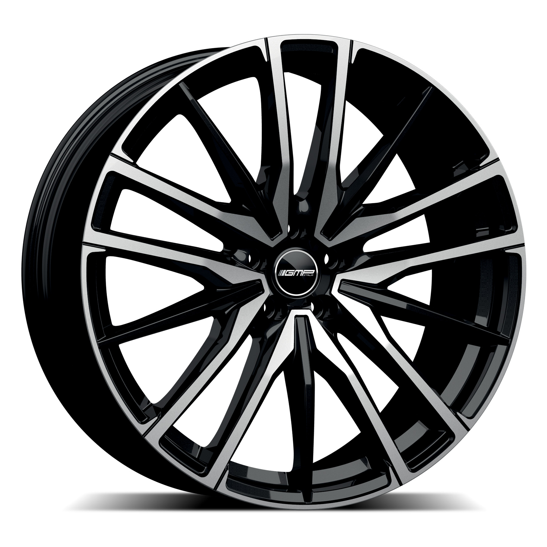 GMP WHEELS SPARTA zwart gepolijst