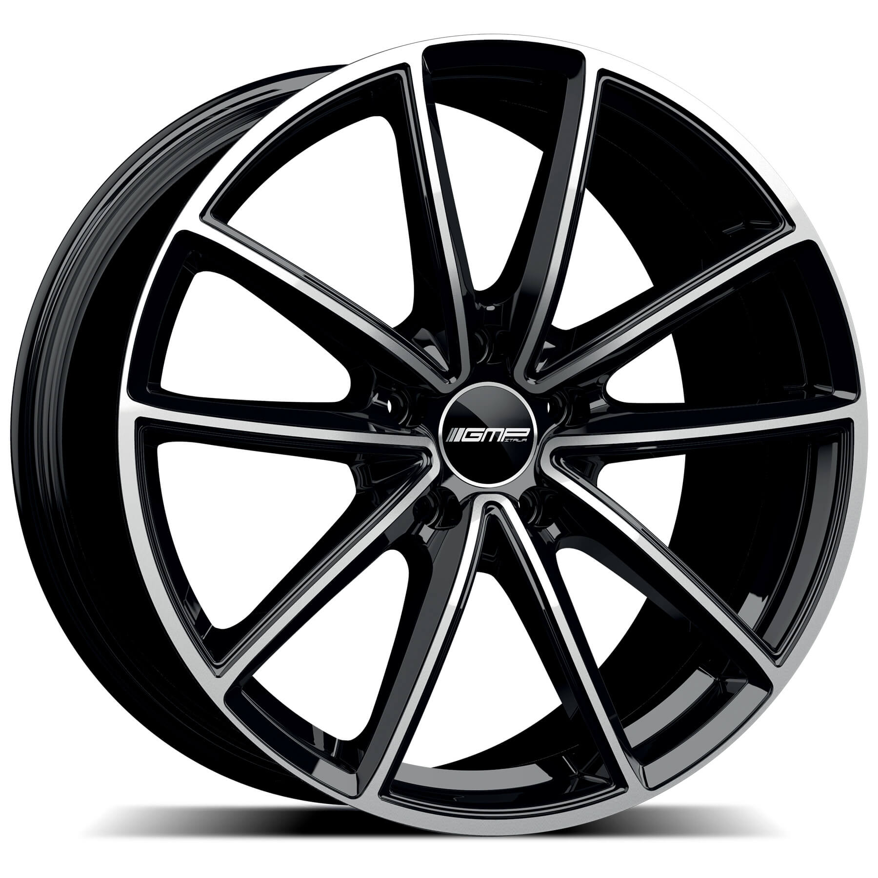 GMP WHEELS TITAN zwart gepolijst