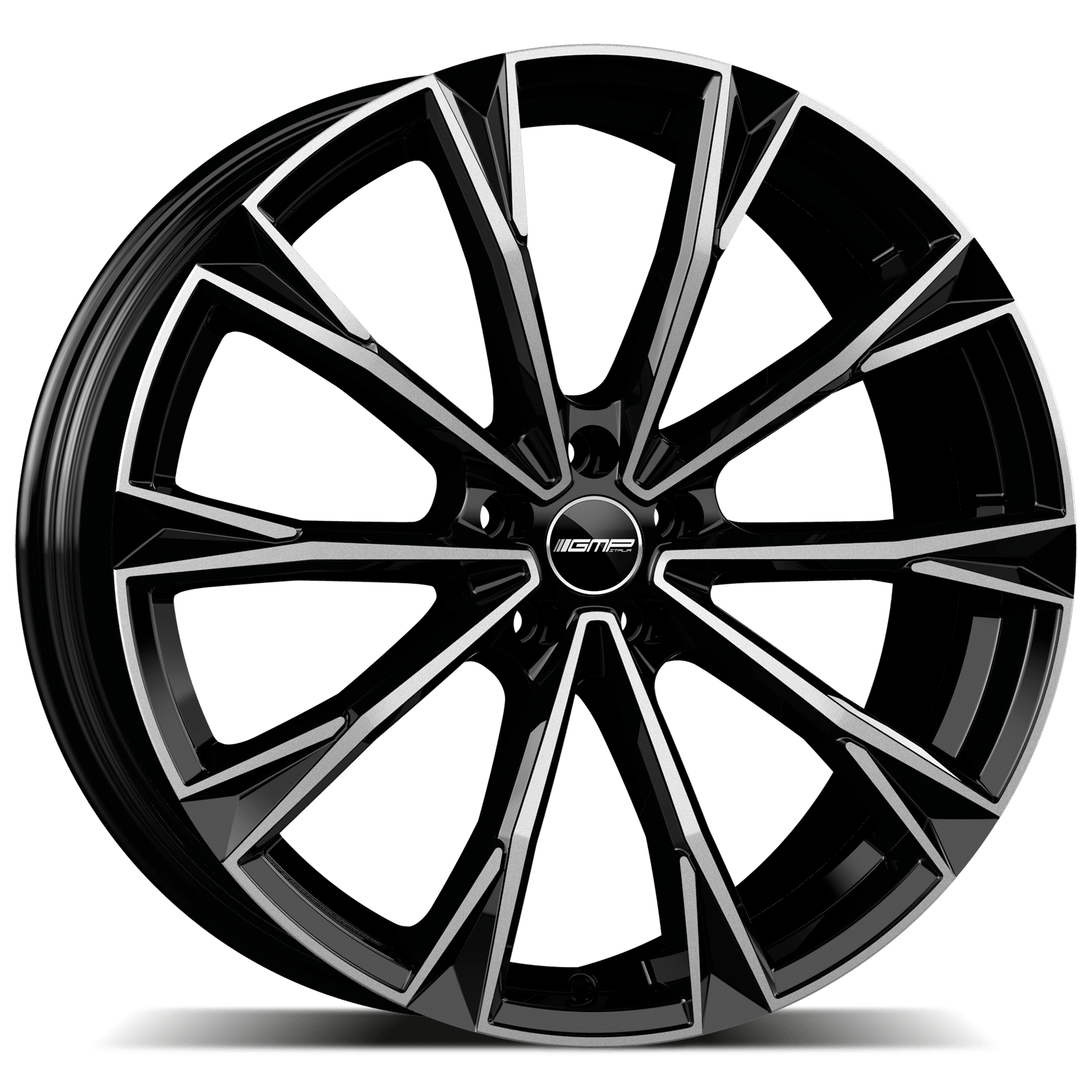 GMP WHEELS TOTALE zwart gepolijst