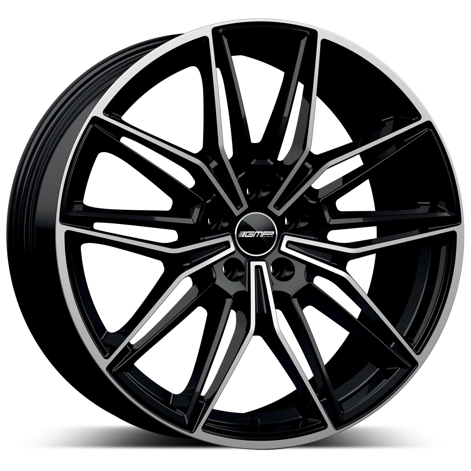 GMP WHEELS SPECTER zwart gepolijst