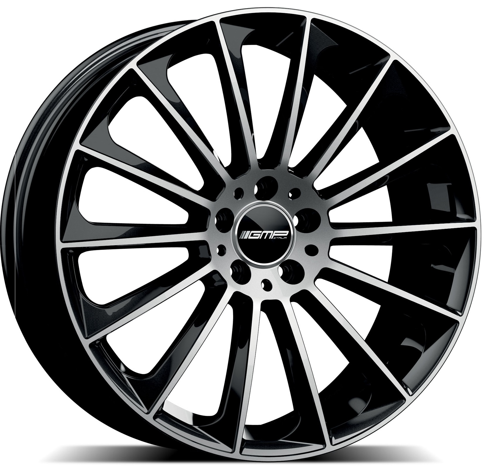 GMP WHEELS STELLAR zwart gepolijst