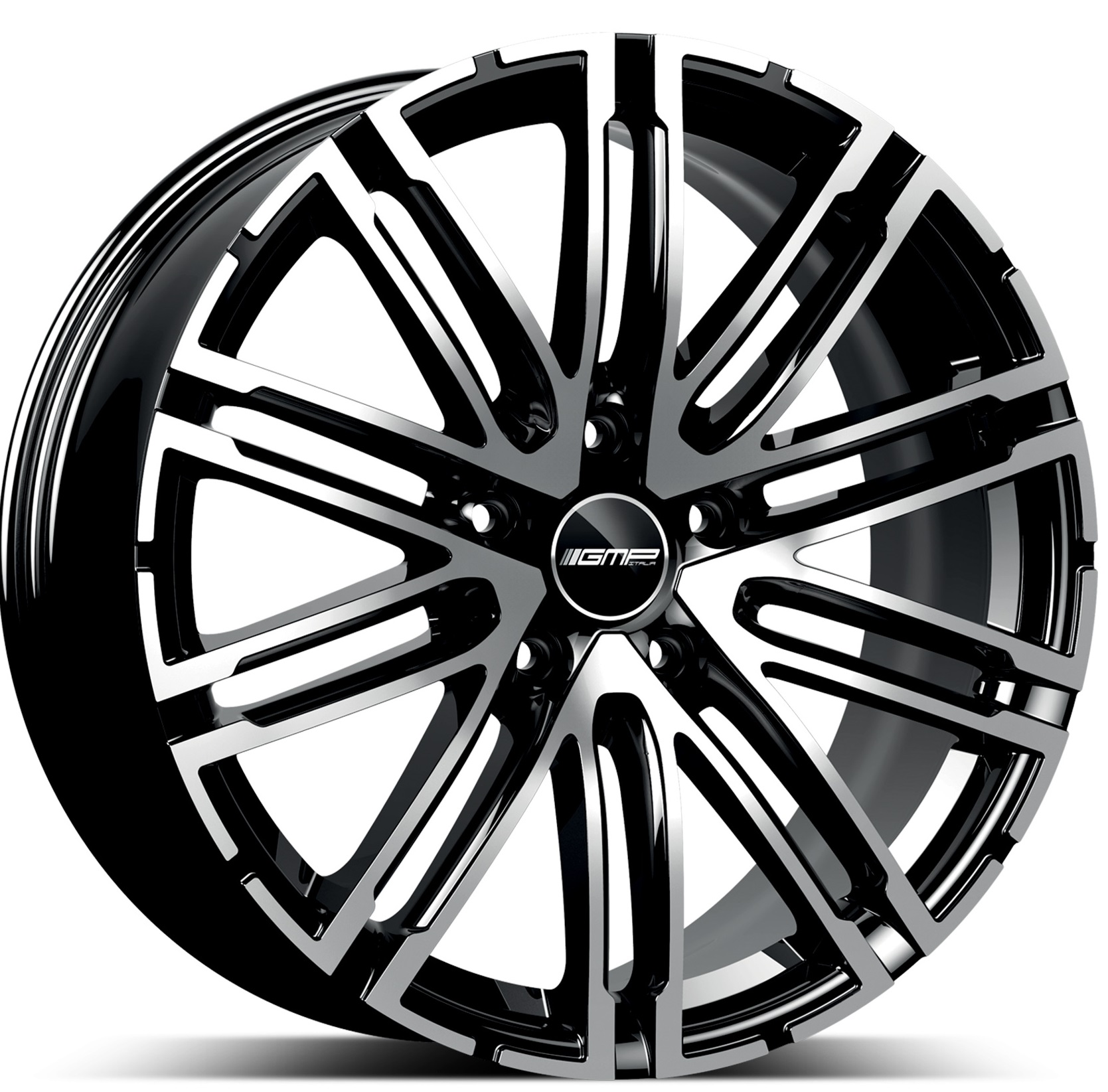 GMP WHEELS TARGA zwart gepolijst
