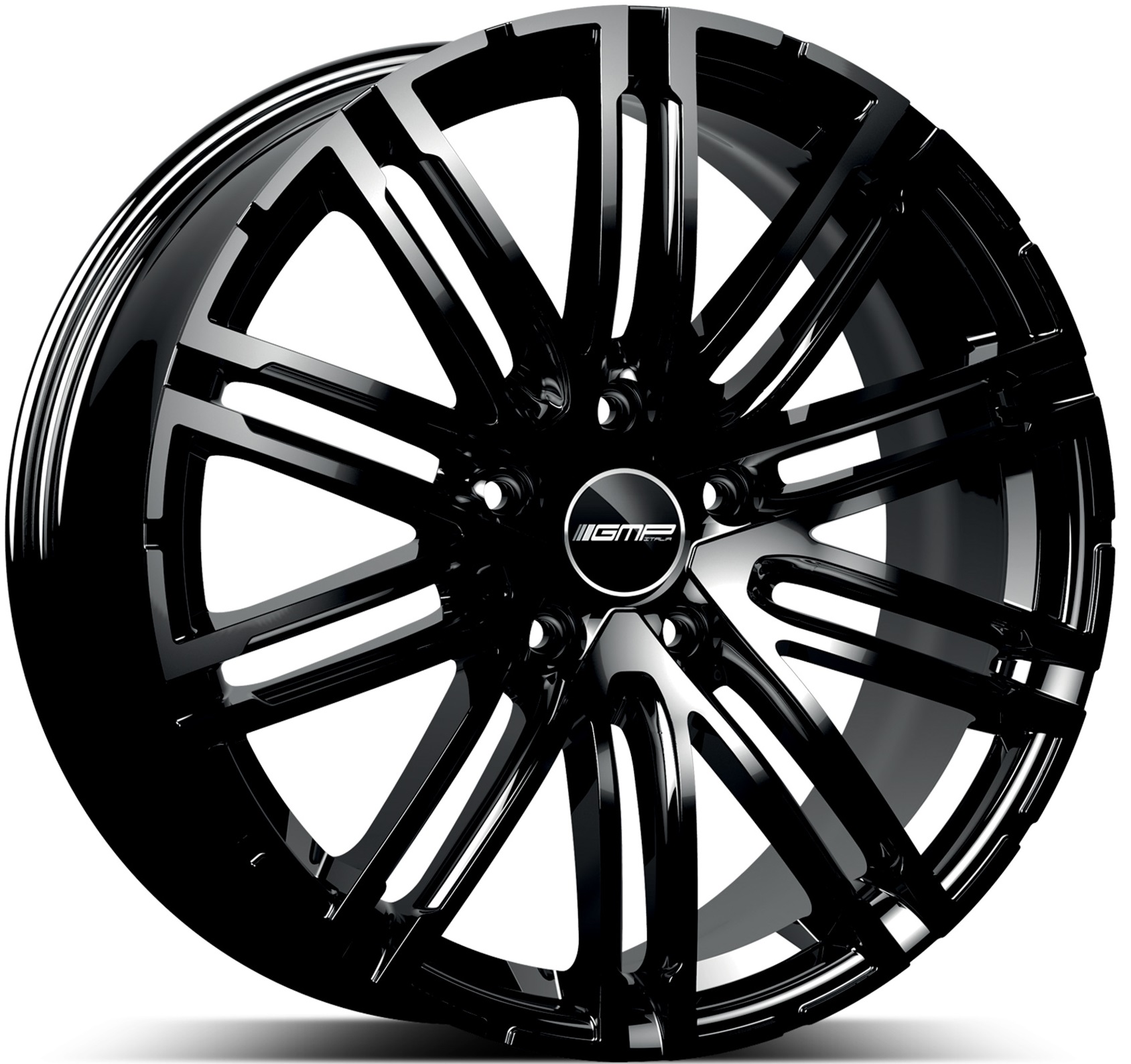 GMP WHEELS TARGA-S zwart glanzend