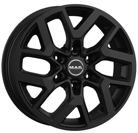 MAK GRAVEL zwart mat