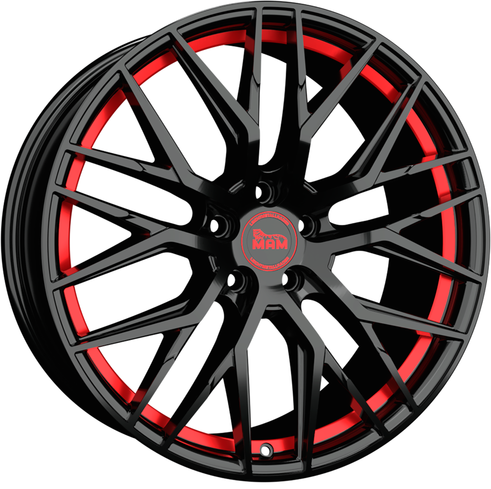MAM RS4 zwart rood