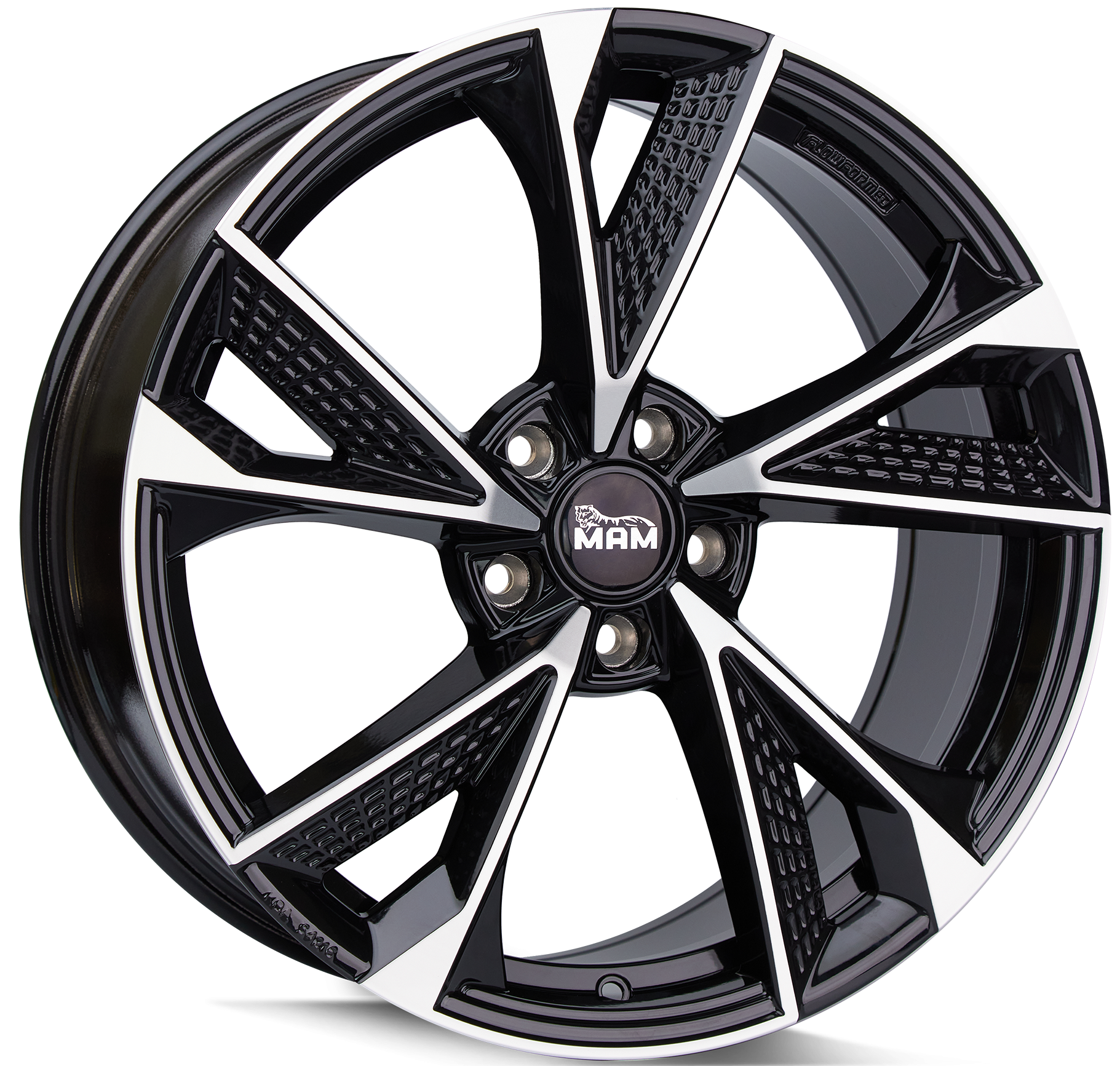 MAM RS6 zwart gepolijst