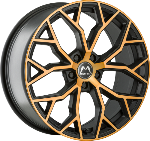 MOTEC WHEELS BULL zwart mat koper