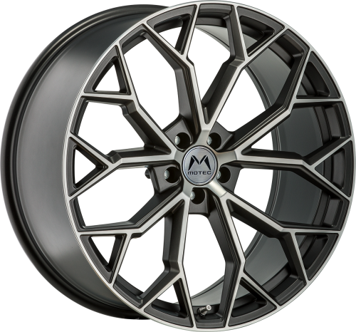 MOTEC WHEELS BULL antraciet gepolijst