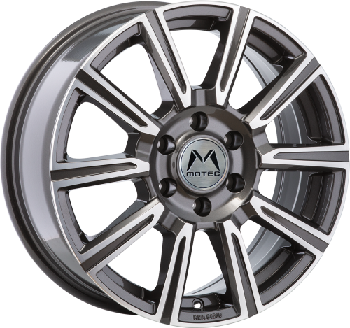 MOTEC WHEELS VANTASTIC antraciet gepolijst