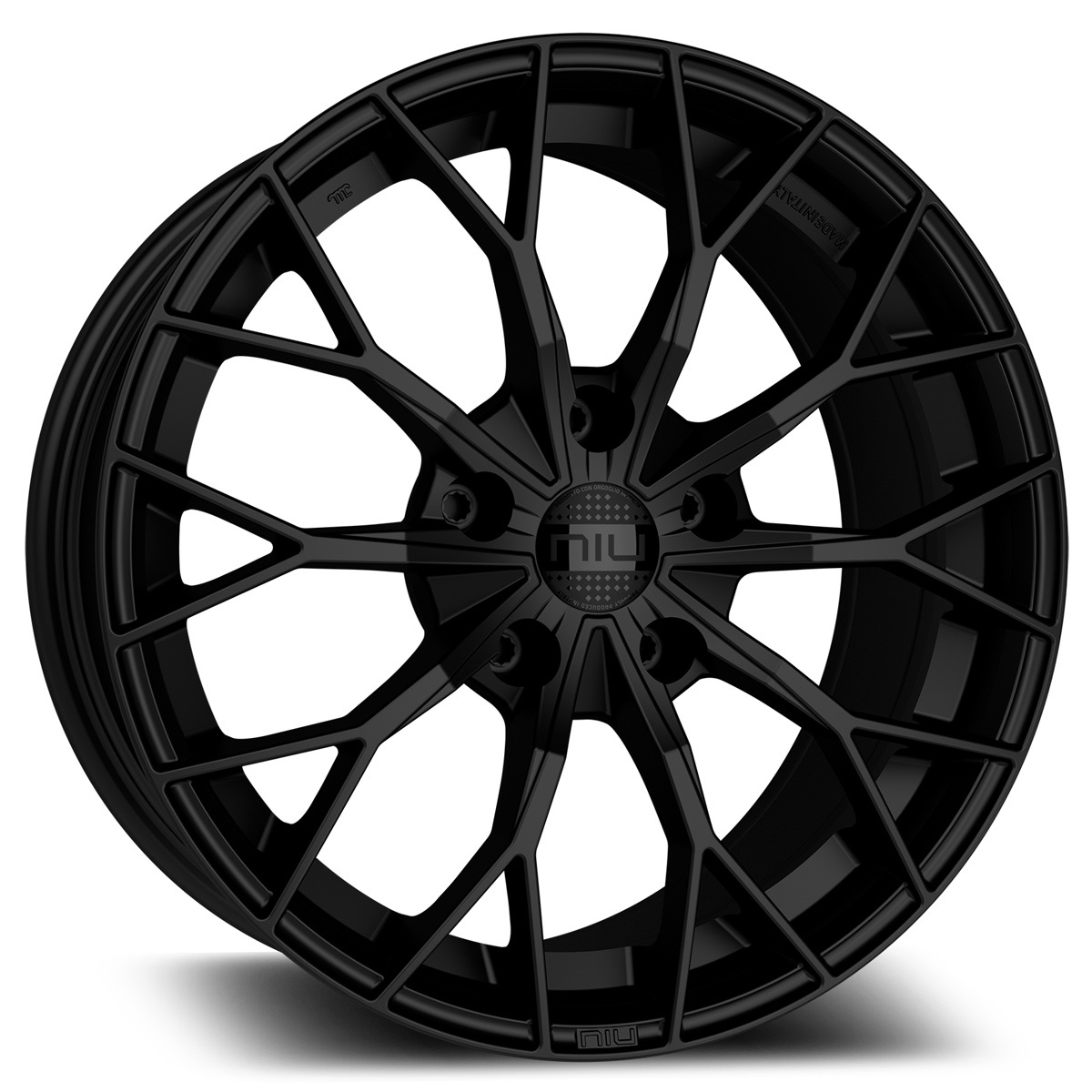 NIU WHEELS Y zwart mat