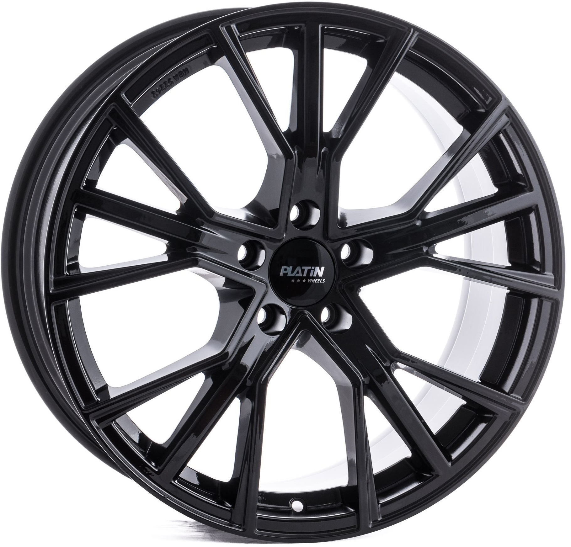 PLATIN P102 zwart glanzend