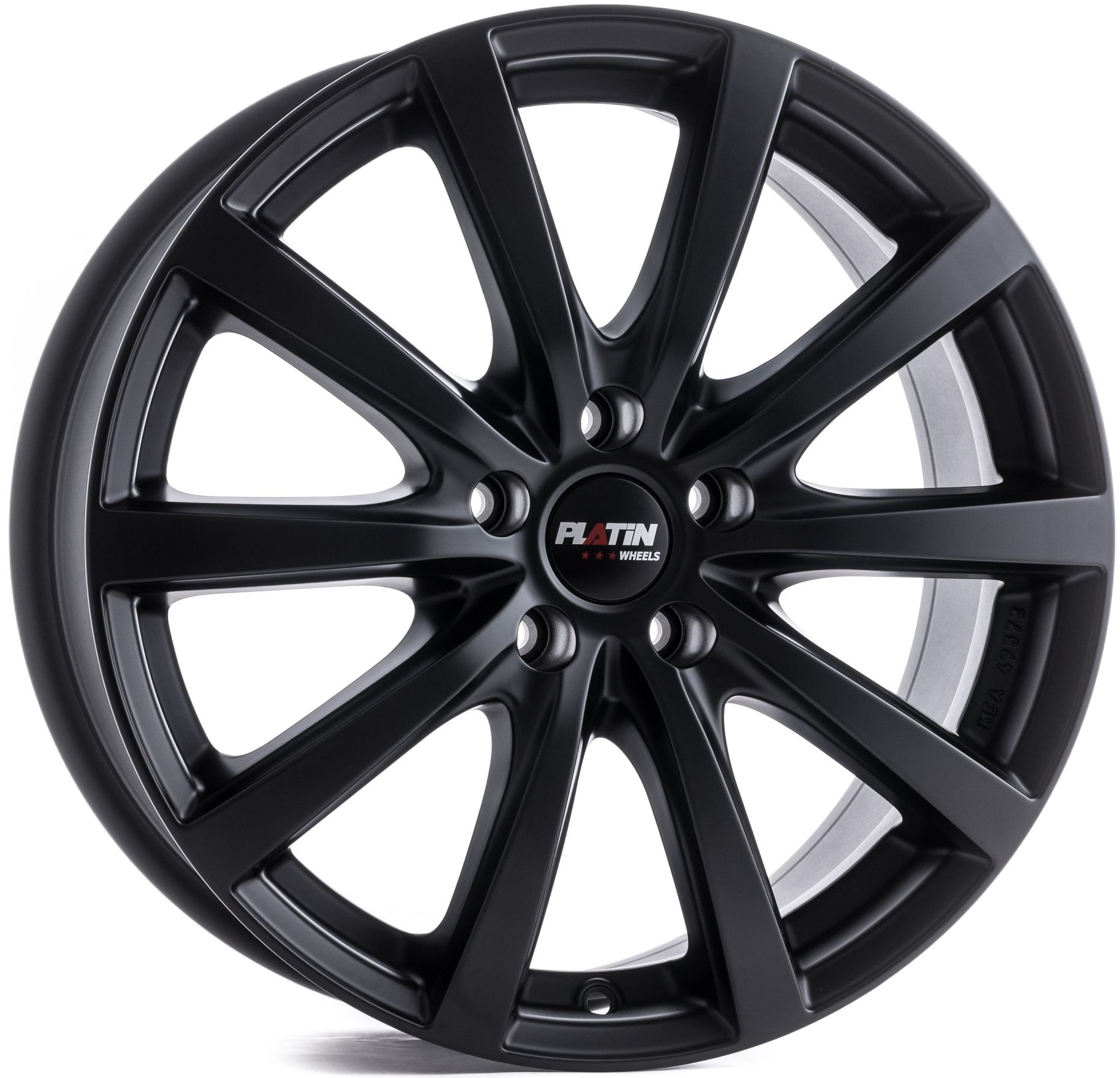 PLATIN P69 zwart mat