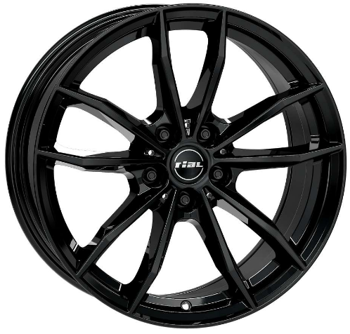 RIAL X12 zwart glanzend
