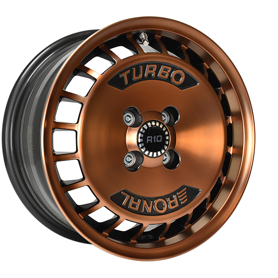 RONAL R10 TURBO koper gepolijst