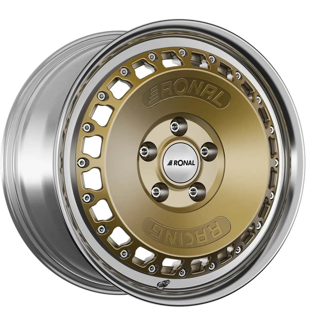 RONAL RR10 goud gepolijst