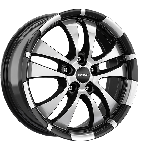 RONAL R59 zwart gepolijst