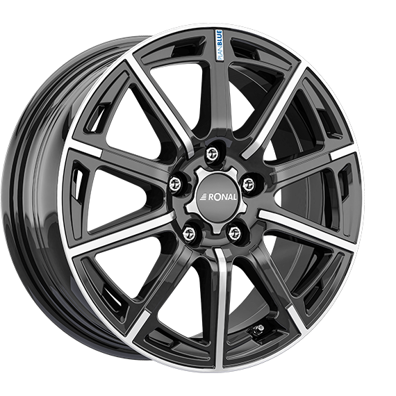 RONAL R60 zwart gepolijst