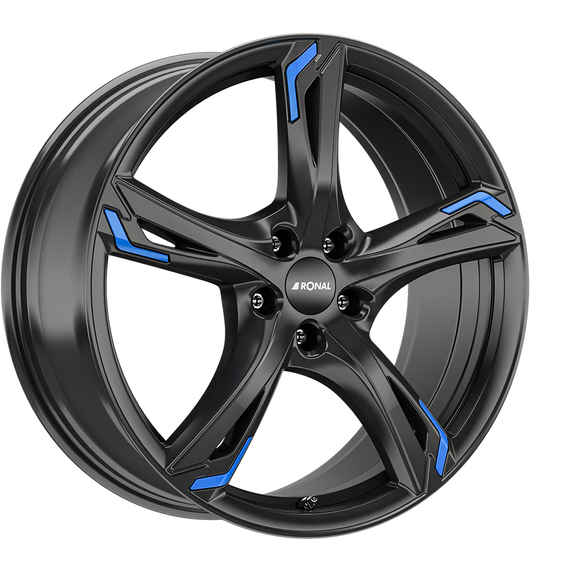 RONAL R62 zwart blauw