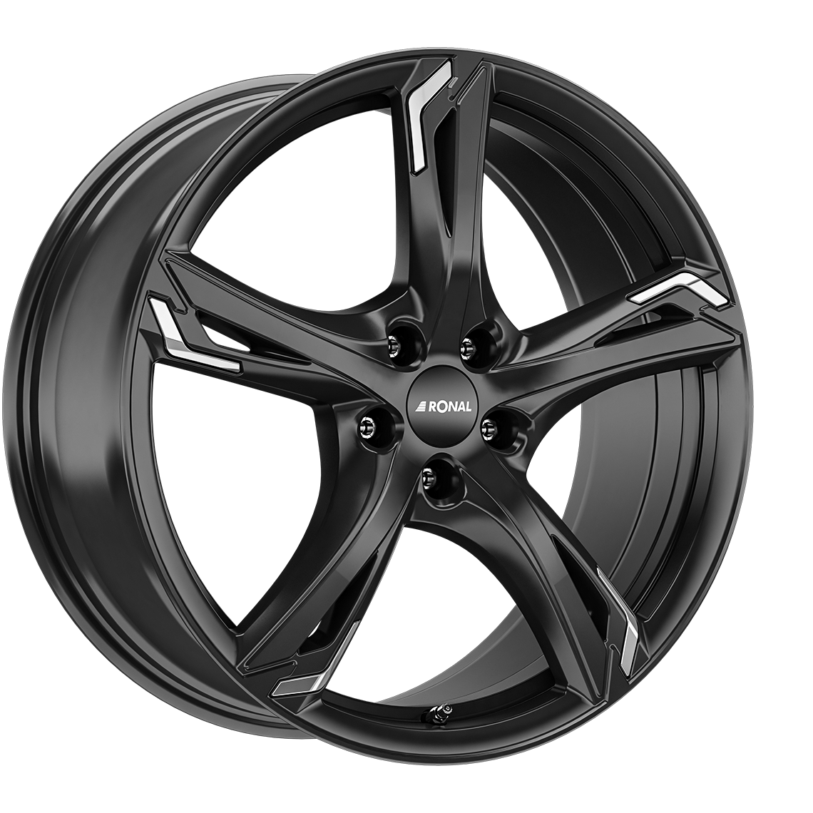 RONAL R62 zwart chroom