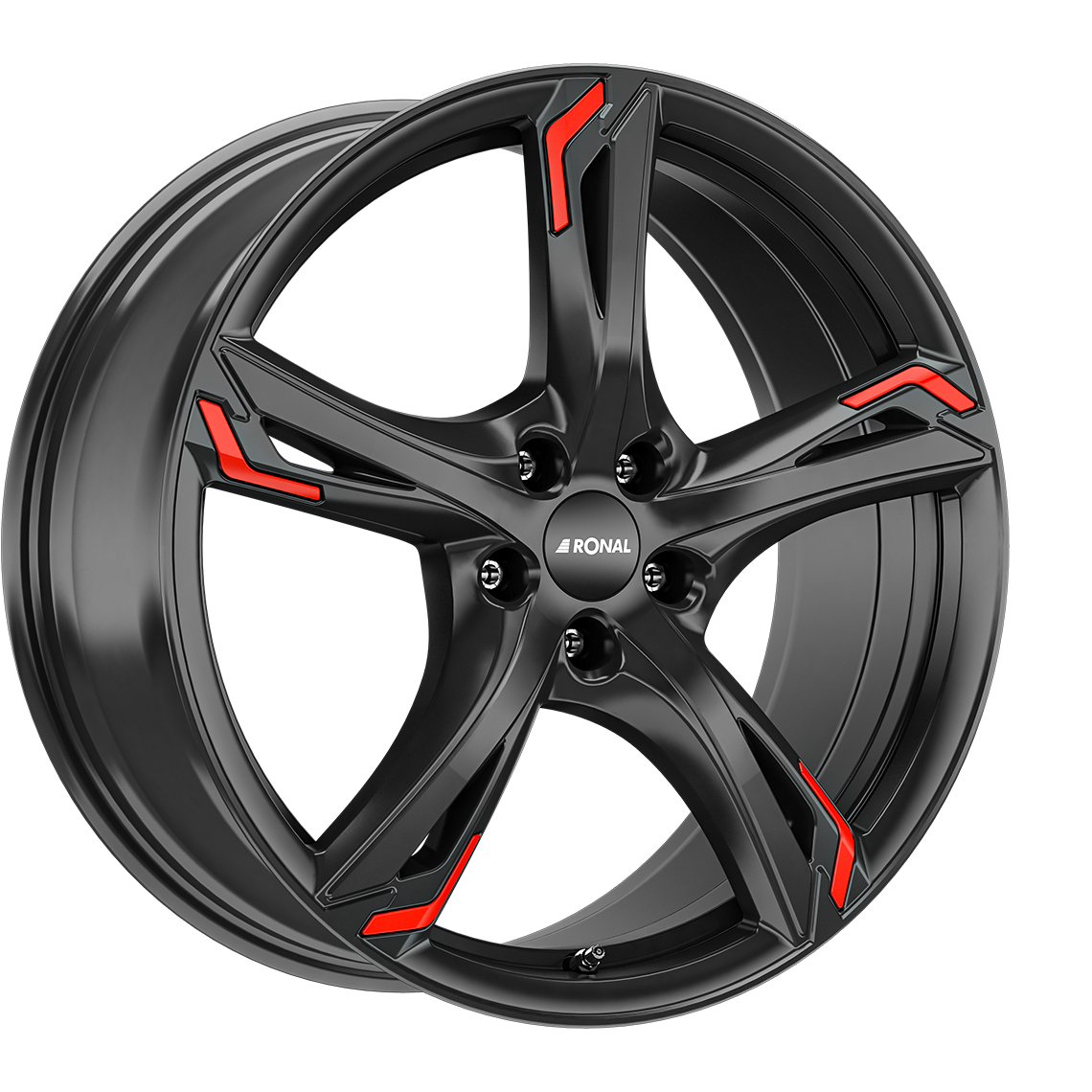 RONAL R62 zwart rood