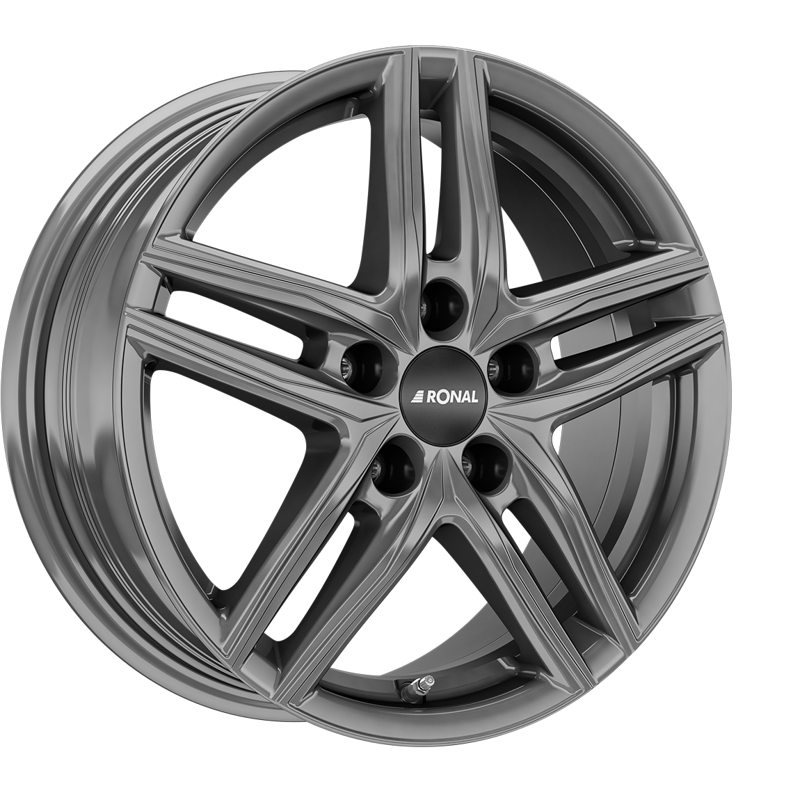 RONAL R65 antraciet glanzend