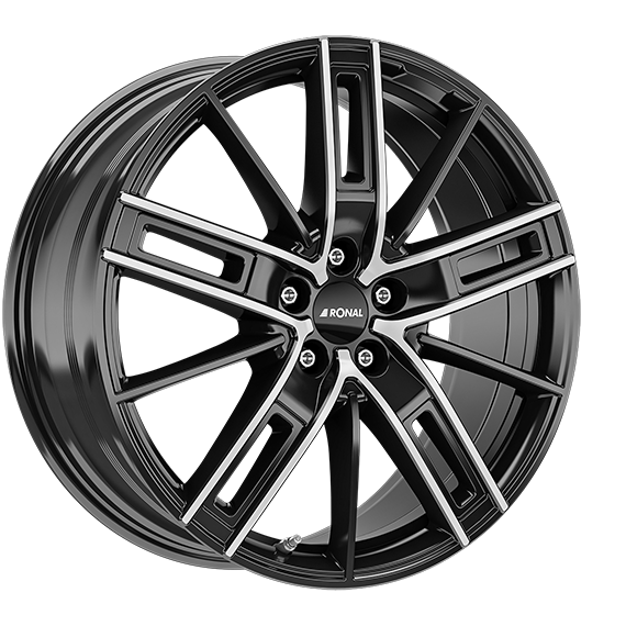 RONAL R67 zwart gepolijst